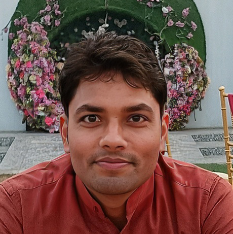 A photo of a person without hair.