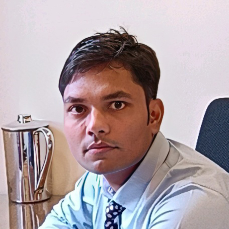 A photo of a person without hair.